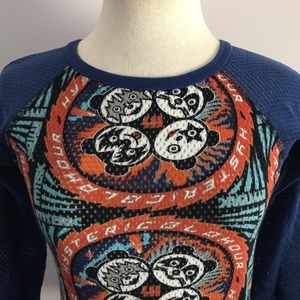 SOLD 90s HYSTERIC GLAMOUR Kiss Panda Mesh T Shirt